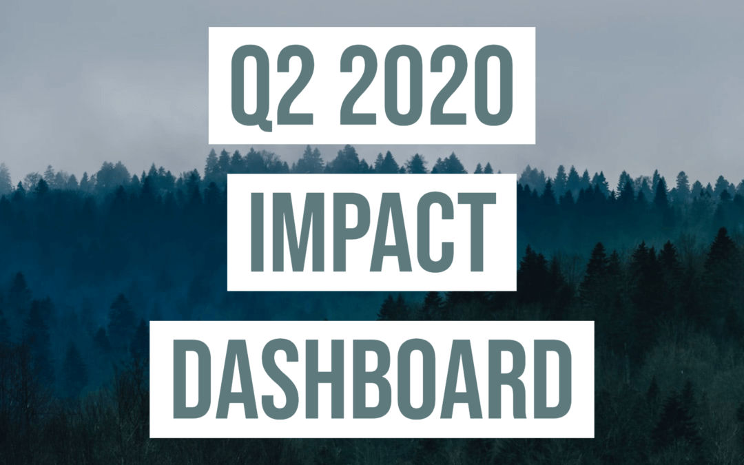 Impact Dashboard – Q2 2020