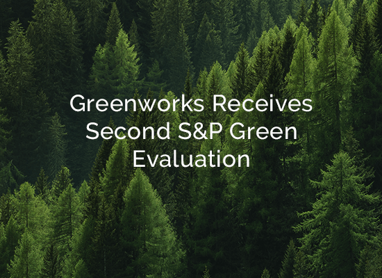 Greenworks Lending Receives Second S&P Green Evaluation for C-PACE Assets
